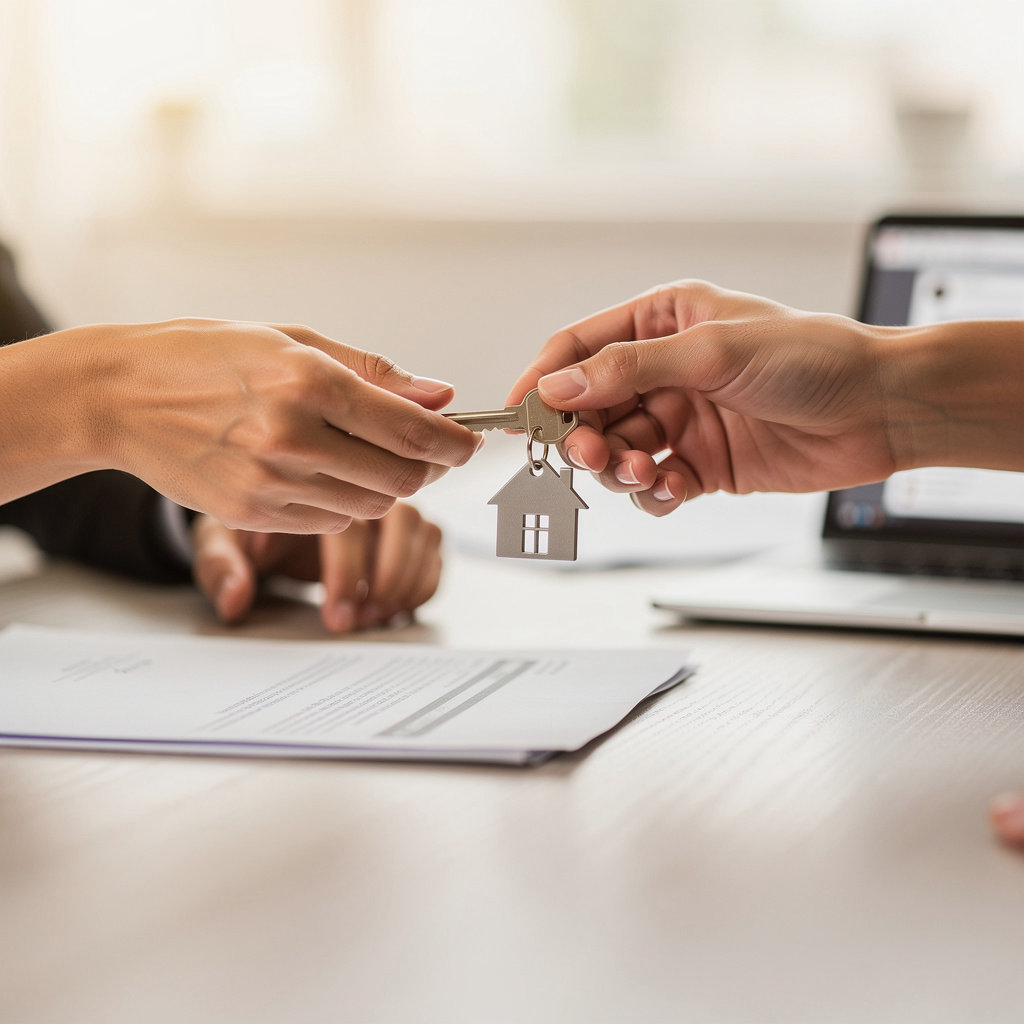 Premier Realty Associates team discussing property services with clients in San Diego